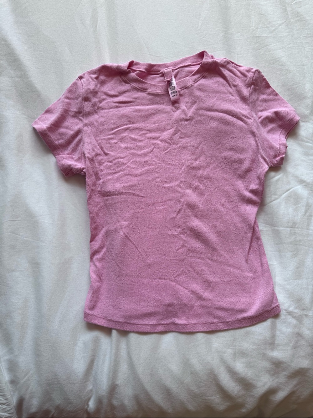 Pink Skims cotton t-shirt in a S #brandymelville #basics